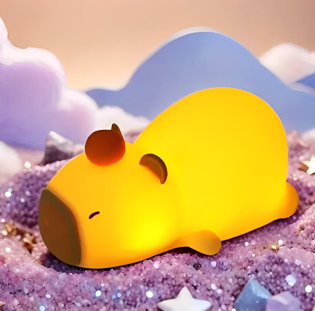 Luminária Capivara Luz Noturna Para Dormir