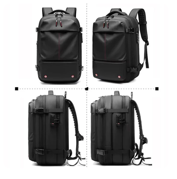 Mochila de Viagem com Cadeado e Compressão a Vácuo Essence Trip