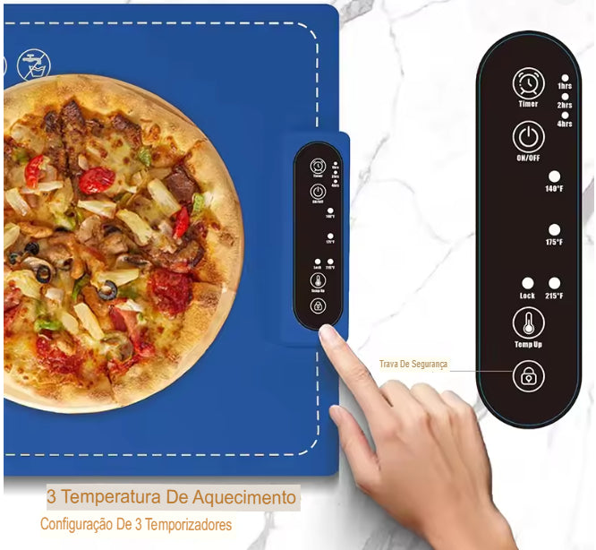 ThermoFlex Pro - Placa de aquecimento dobrável com controle de temperatura