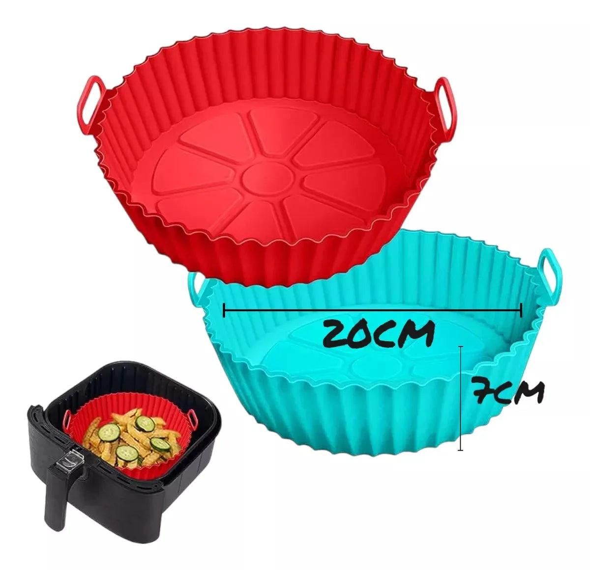 6 Kit AirFryer Air Fryer de Silicone