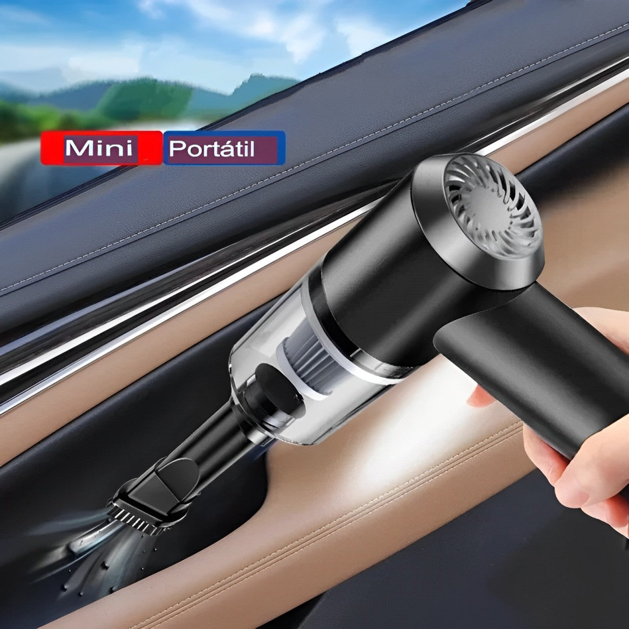 Powerclean Mini Vacuum - Aspirador de Pó + Frete Grátis