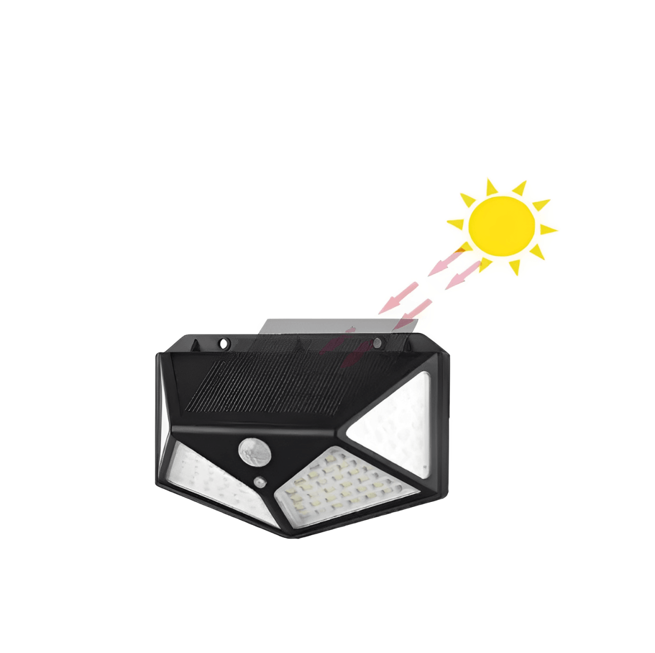Kit Refletor Solar Led Inteligente