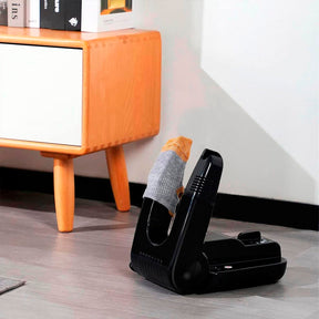 Secador de Sapato PéQuente Bivolt + Meias Antiderrapantes e Absorventes de Algodão para Homens e Mulheres.