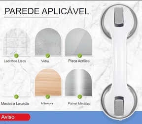KIT COM 2 Barra de apoio - Suporte Fácil com Frete Grátis