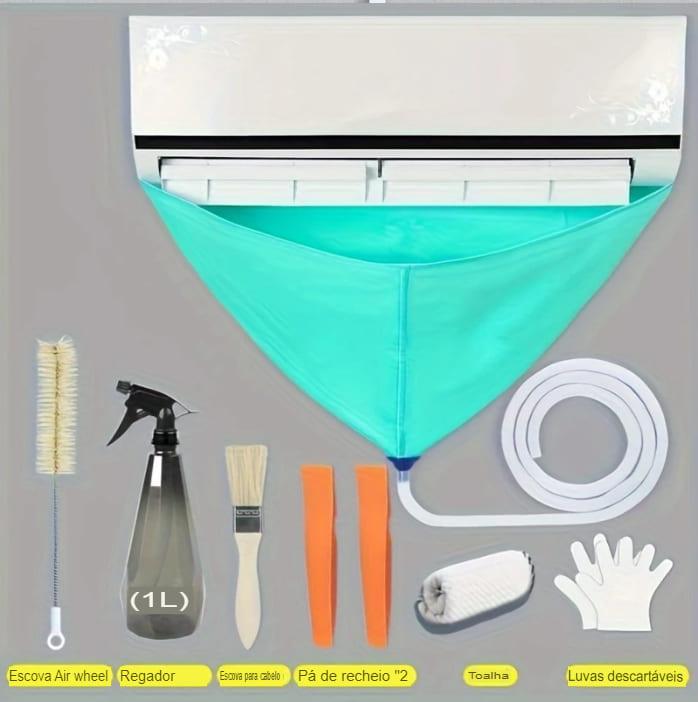 Kit de Limpeza de Ar-Condicionado + Frete Gratis!!