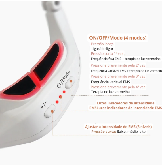 Revitalizador de olhos LuminaGlow