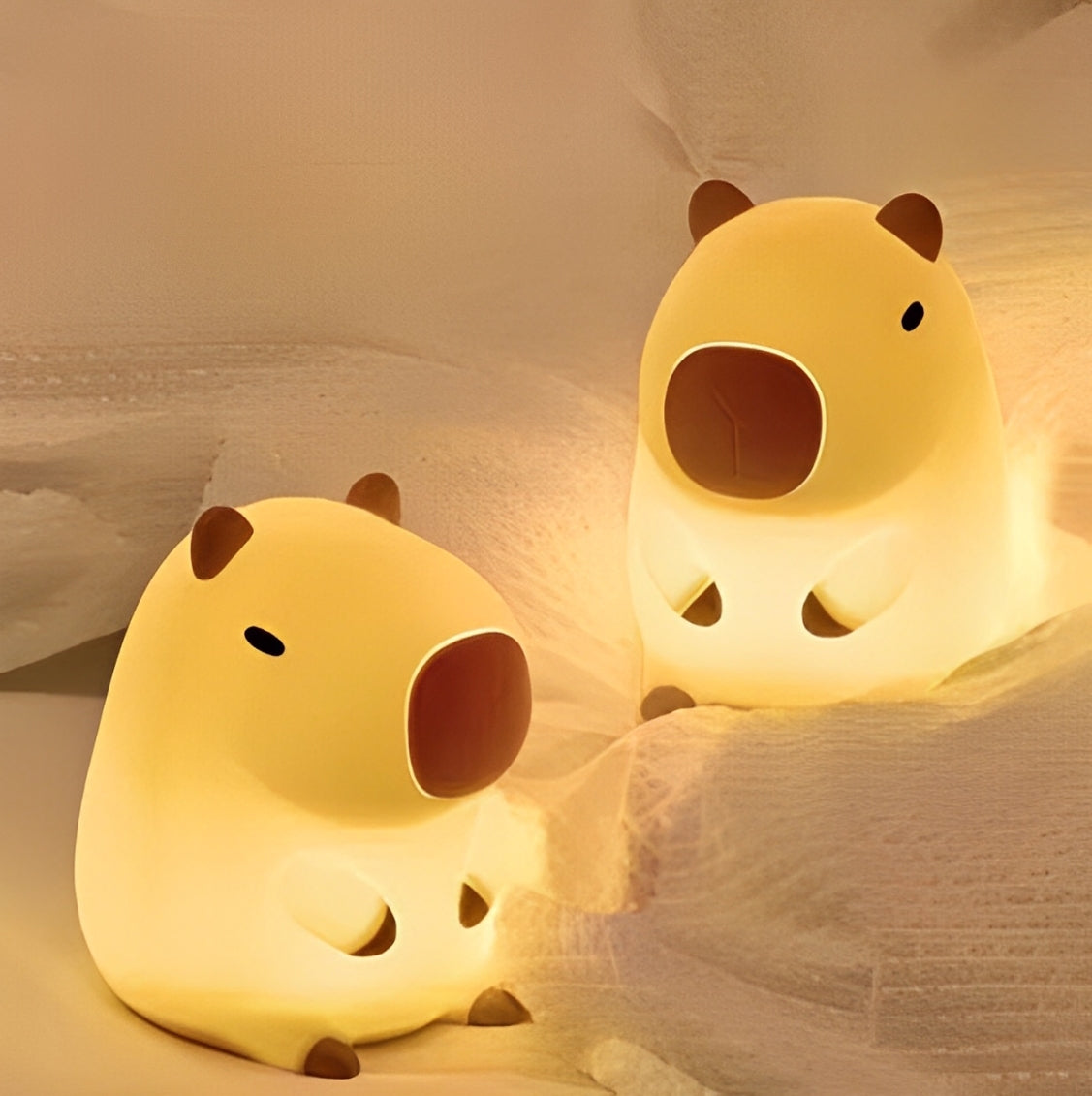 Luminária Capivara Luz Noturna Para Dormir