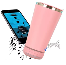 Copo Play - Copo Térmico com Caixa de Som Bluetooth