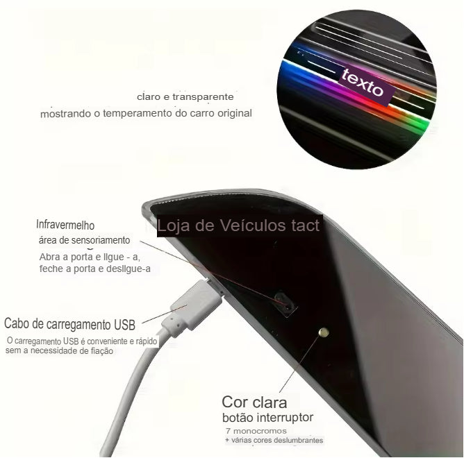 Soleira para carro