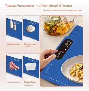 ThermoFlex Pro - Placa de aquecimento dobrável com controle de temperatura