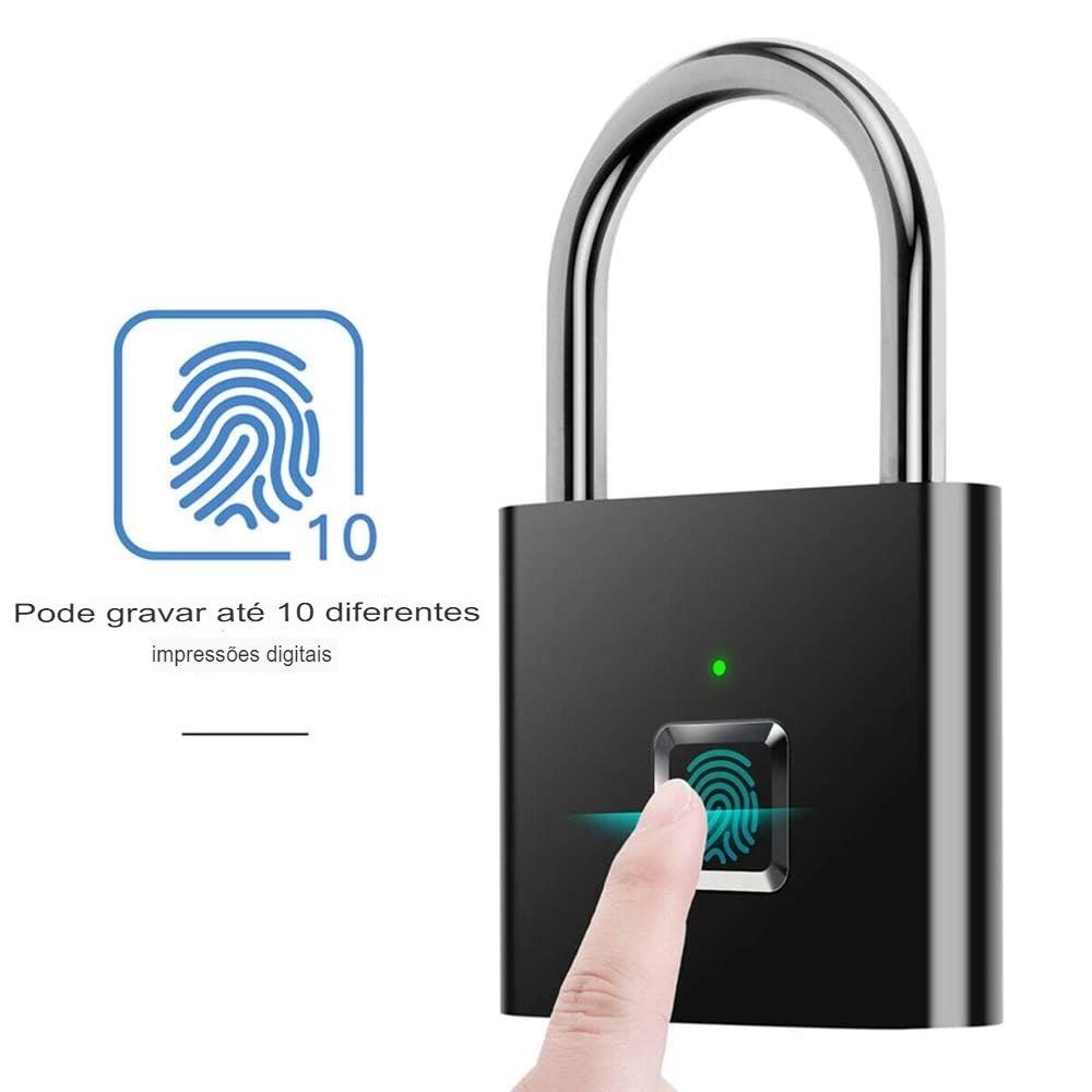 Digital Lock -  Cadeado De Impressão Digital Inteligente