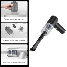Powerclean Mini Vacuum - Aspirador de Pó + Frete Grátis