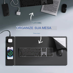 Base de Mesa ALTI com Carregador Sem Fio
