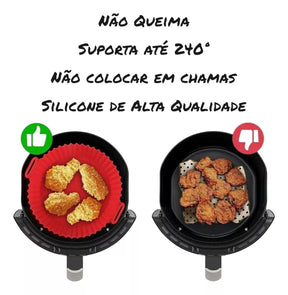 6 Kit AirFryer Air Fryer de Silicone