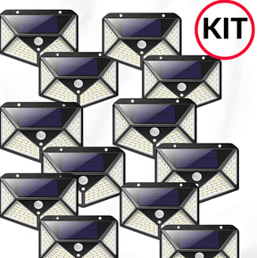 Kit Refletor Solar Led Inteligente