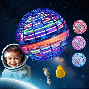 Bola Voadora Spinner Com Luz de LED